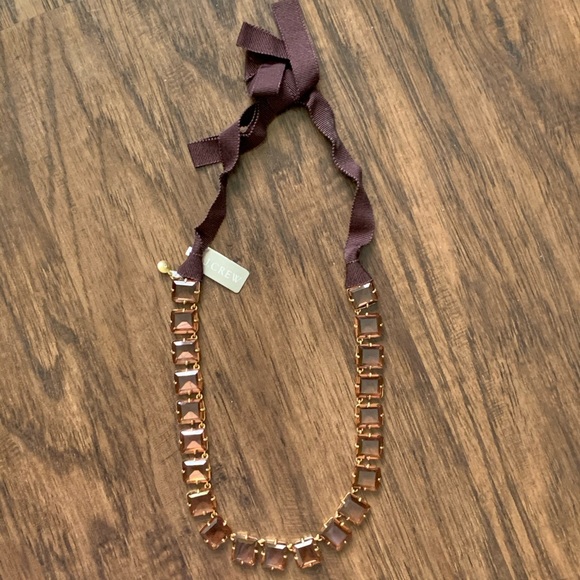 J. Crew  crystal necklace - Picture 2 of 16